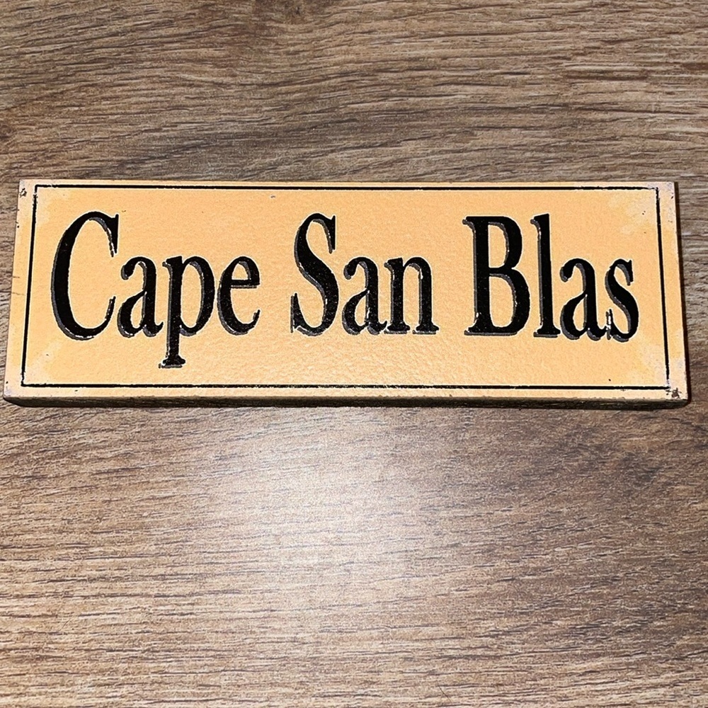 Cape San Blas travel souvenir magnet Florida